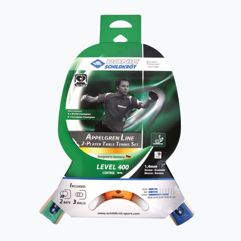 Set da tennis da tavolo Donic-Schildkröt Appelgren 400 11