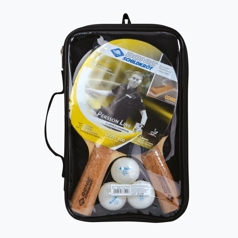 Set da tennis da tavolo Donic-Schildkröt Persson 500 Kork 11