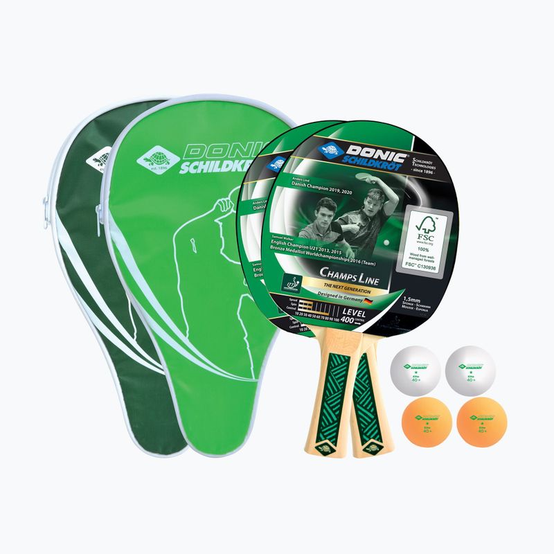 Set da tennis da tavolo Donic-Schildkröt Champs 400 Cover 788498 3