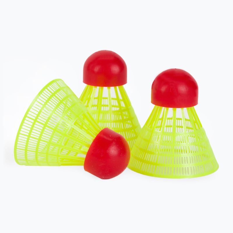 Freccette da crossminton Sunflex Sonic Speed 3 pezzi giallo 53585 2