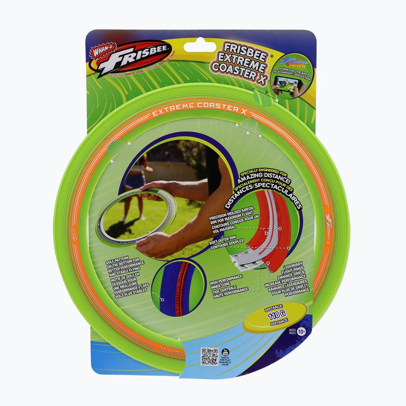 Frisbee Sunflex Extreme Coaster X verde-arancio 81137 2