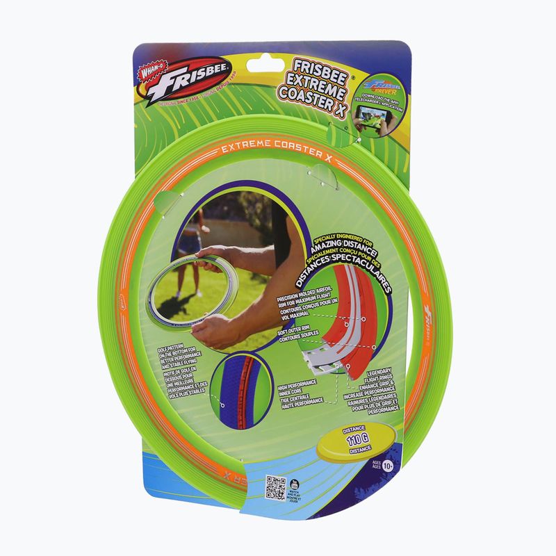 Frisbee Sunflex Extreme Coaster X verde-arancio 81137 4
