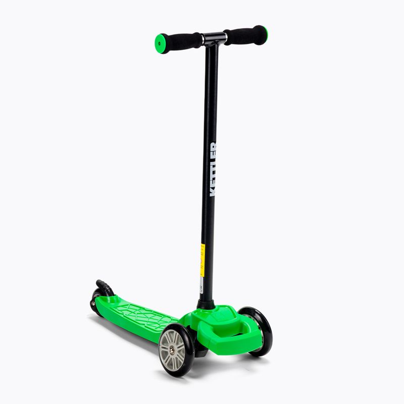 KETTLER triciclo monopattino per bambini Kwizzy nero/verde