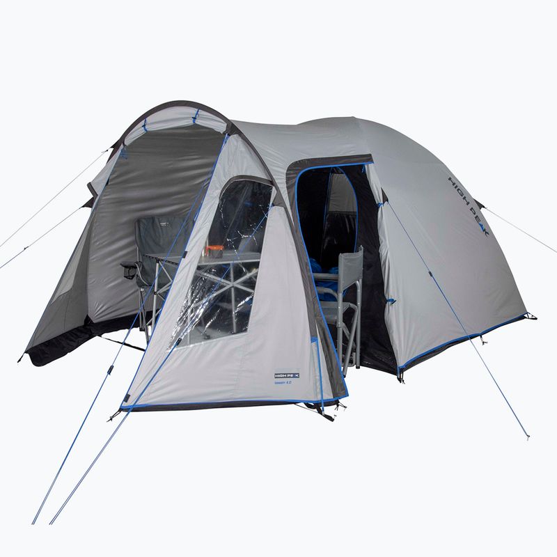 Tenda da campeggio 5 persone High Peak Tessin 5 nimbus grigio 5