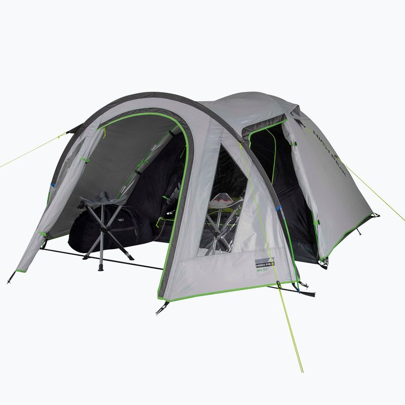 Tenda da campeggio High Peak per 4 persone Kira 4 grigio nimbus 6
