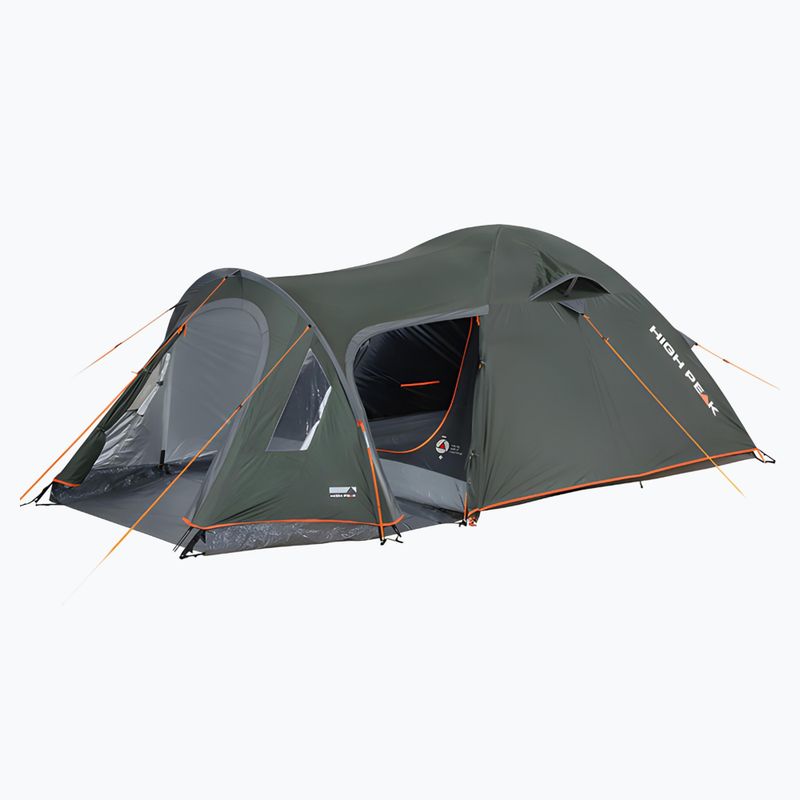 Tenda da campeggio per 4 persone High Peak Kira 4.1 foresta profonda