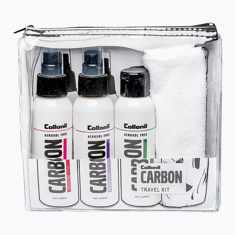 Kit per la cura delle scarpe da viaggio Collonil Carbon Lab