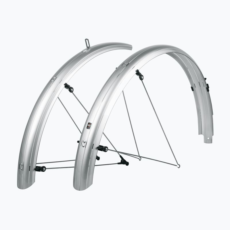 SKS Bluemels Basic set 28" / 35 mm argento parafanghi bicicletta
