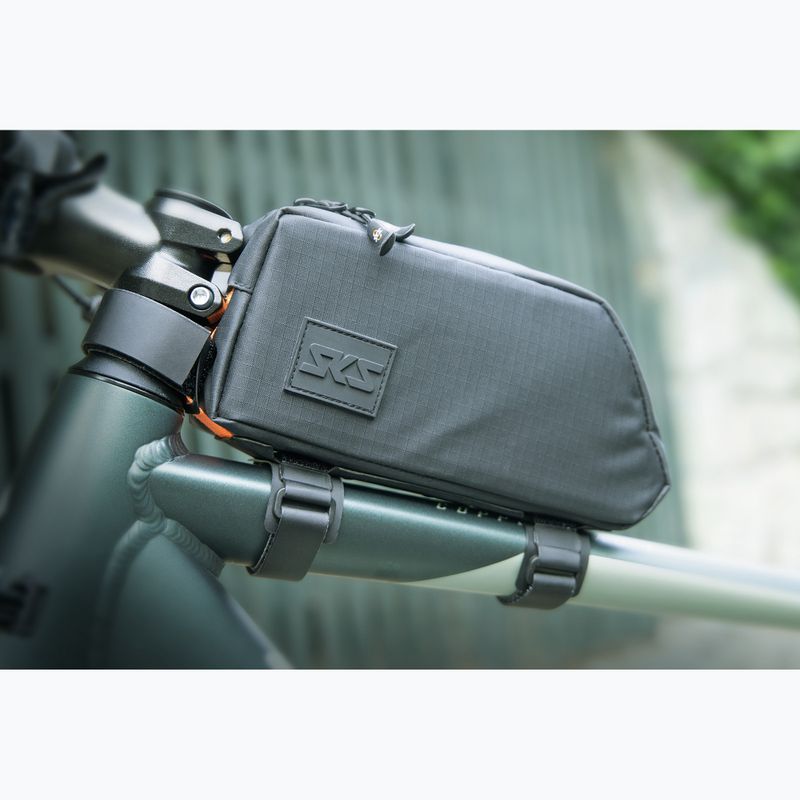 SKS Urban Toptube 0,65 l borsa per telaio bici nera 4