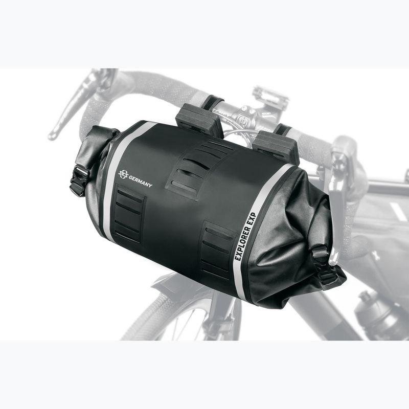 SKS Explorer EXP 9 l nero Borsa da manubrio per bicicletta 2