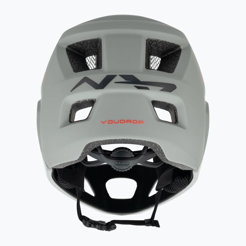 Casco da bici per bambini ABUS Youdrop FF grigio gesso 3