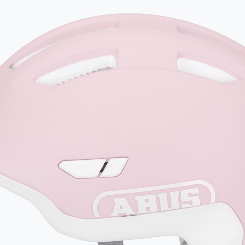 Casco da bici per bambini ABUS Smiley 3.0 ACE LED rosa puro 7