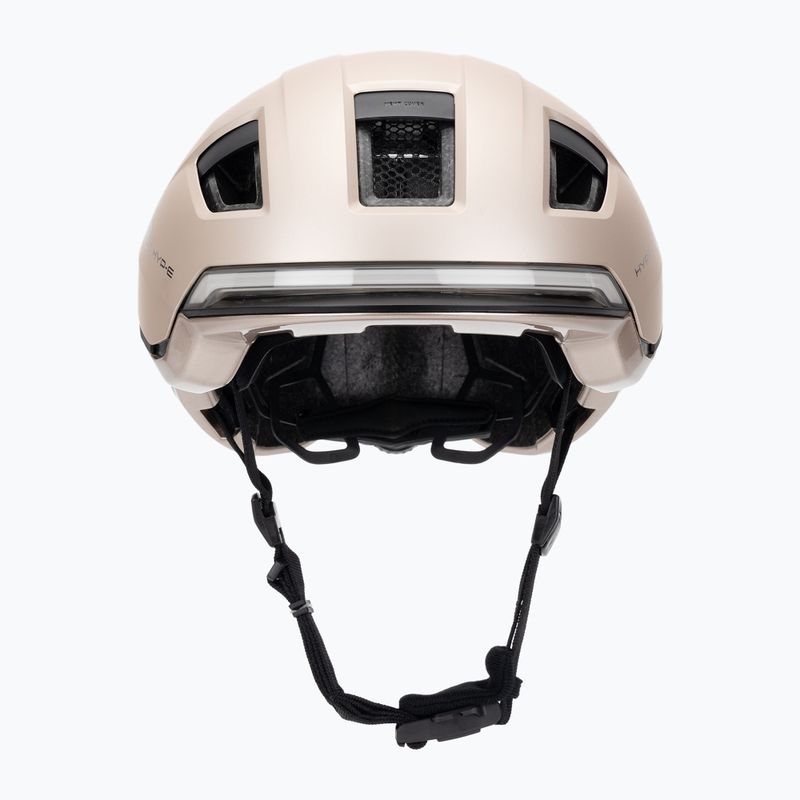 Casco da bici con indicatori di direzione ABUS Hyp-E champagne gold 2