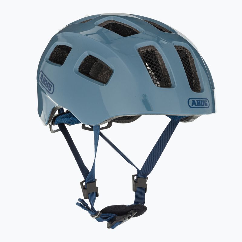 ABUS Casco da bici per bambini Youn-I 2.0 blu ghiacciaio