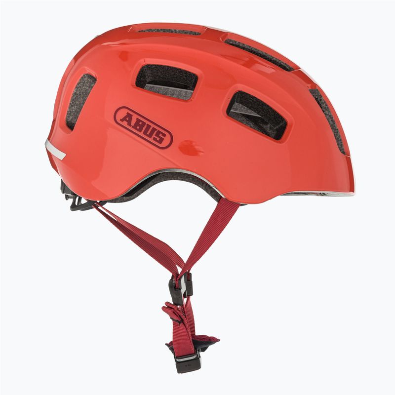 Casco da bici per bambini ABUS Youn-I 2.0 corallo vivo 4