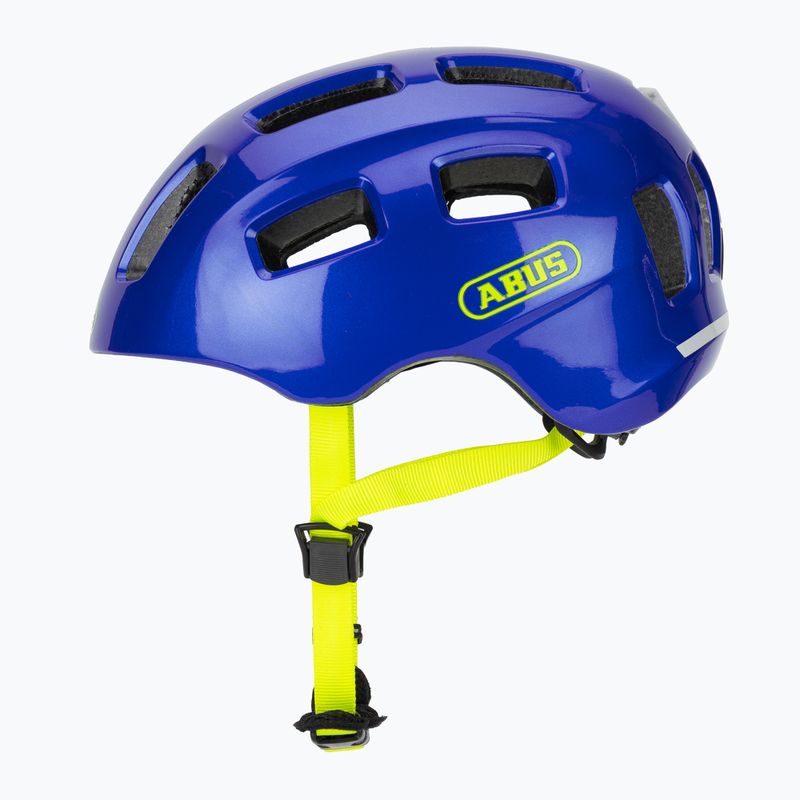 ABUS Casco da bici per bambini Youn-I 2.0 blu brillante 3
