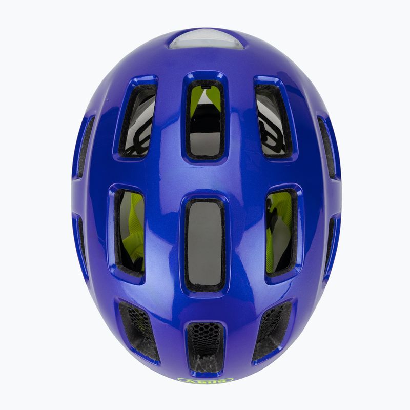 ABUS Casco da bici per bambini Youn-I 2.0 blu brillante 6