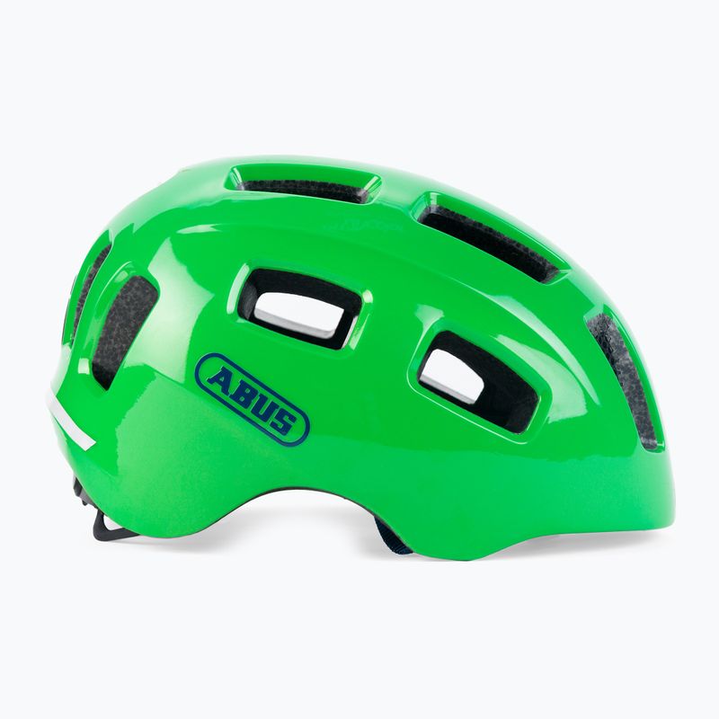 ABUS Casco da bici per bambini Youn-I 2.0 verde brillante 3