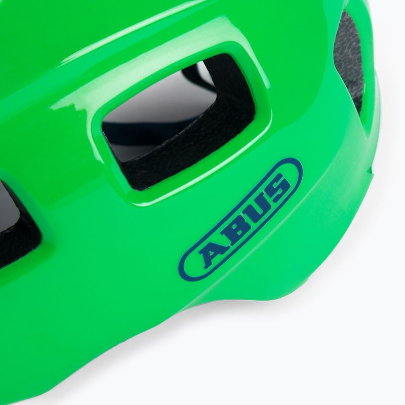 ABUS Casco da bici per bambini Youn-I 2.0 verde brillante 7