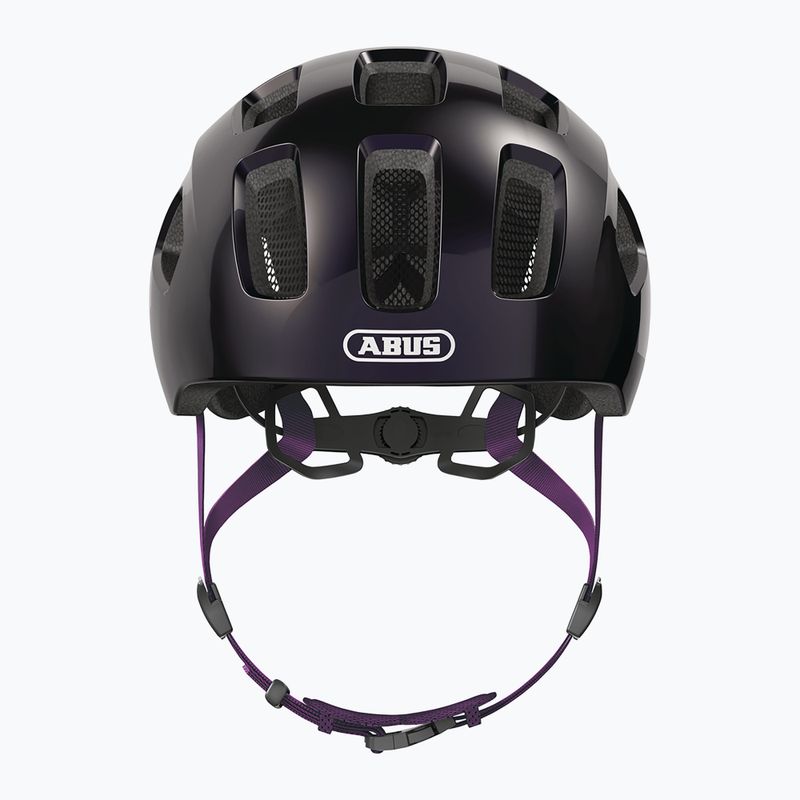 ABUS Casco da bicicletta per bambini Youn-I 2.0 nero viola 2