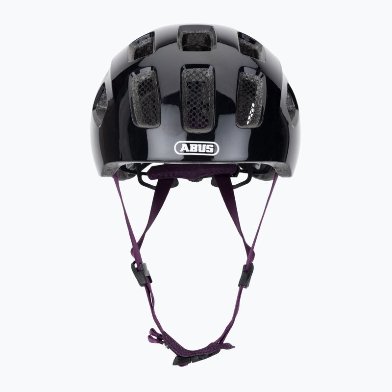 ABUS Casco da bicicletta per bambini Youn-I 2.0 nero viola 2
