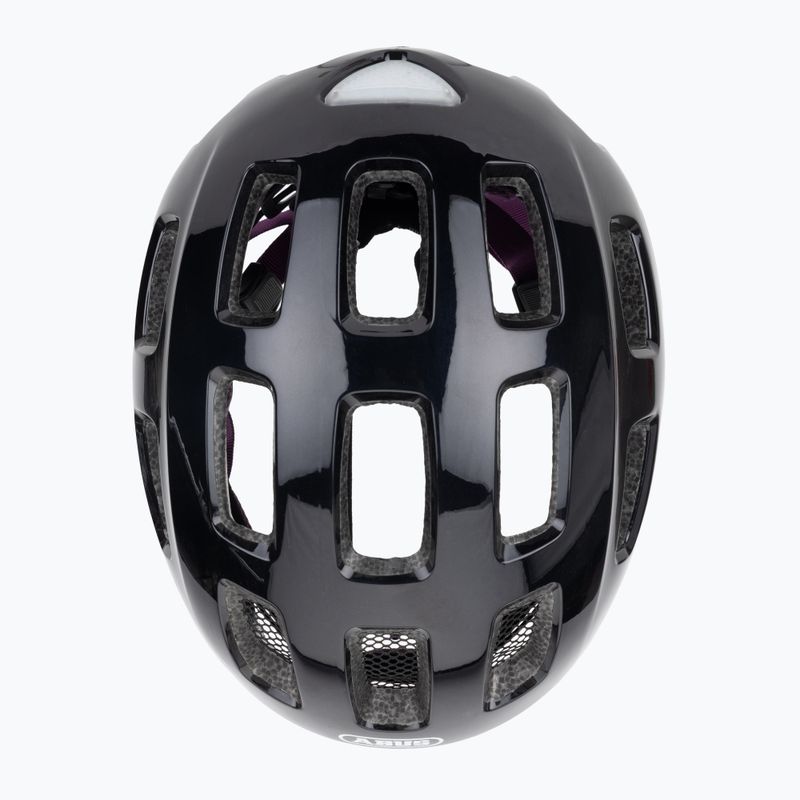 ABUS Casco da bicicletta per bambini Youn-I 2.0 nero viola 6
