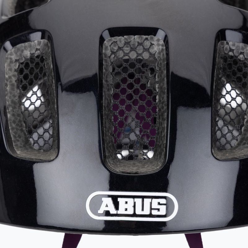 ABUS Casco da bicicletta per bambini Youn-I 2.0 nero viola 7