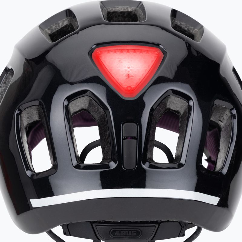 ABUS Casco da bicicletta per bambini Youn-I 2.0 nero viola 9