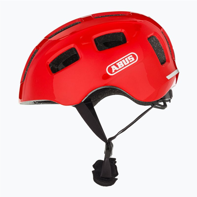 ABUS Casco da bici per bambini Youn-I 2.0 rosso fiammante 5