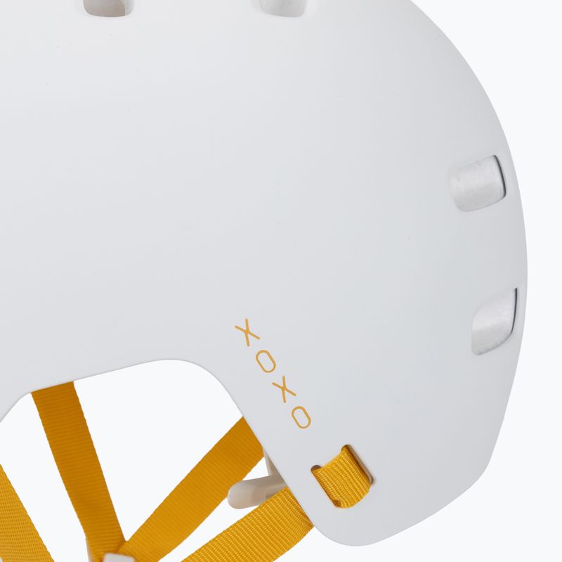 ABUS casco da bicicletta Xoxo in pile bianco 7