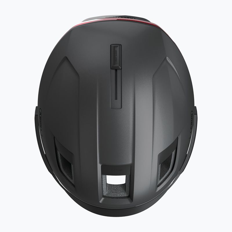 Casco da bicicletta ABUS Hyp-e Ace volcano titan con indicatori di direzione 6