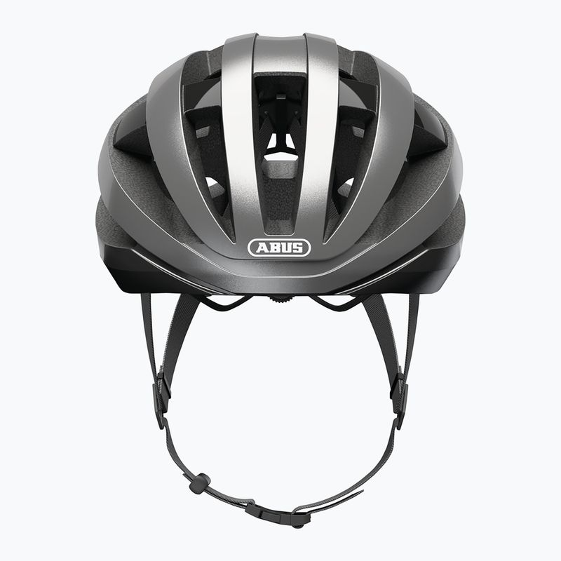 Casco da bici ABUS Viantor grigio scuro 4