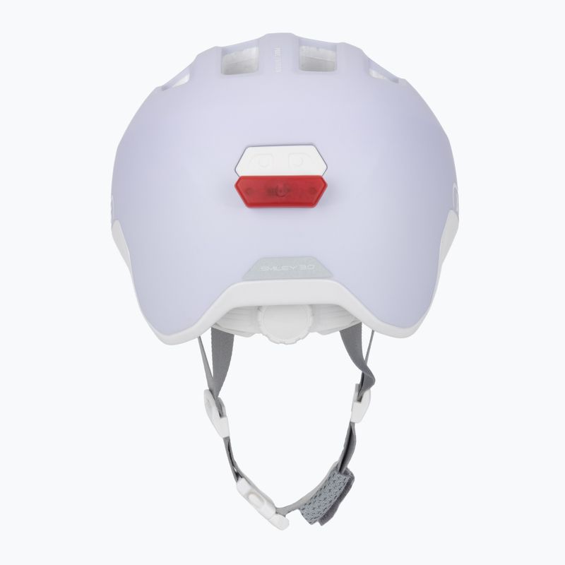 Casco da bici per bambini ABUS Smiley 3.0 ACE LED lavanda pura 4