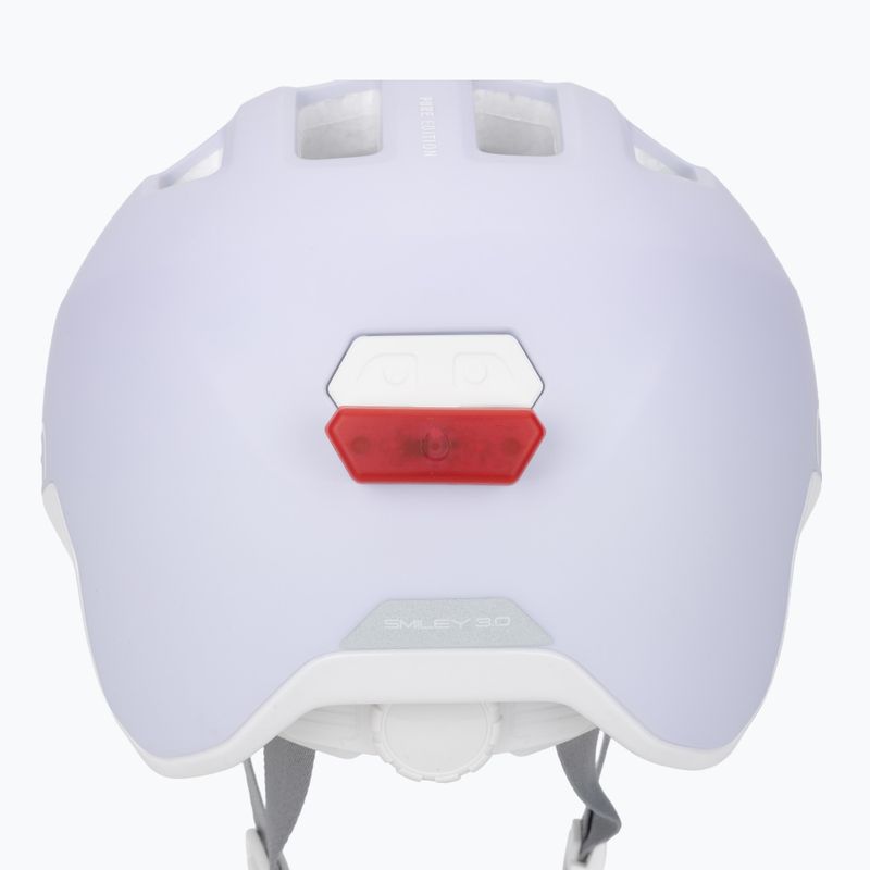 Casco da bici per bambini ABUS Smiley 3.0 ACE LED lavanda pura 9