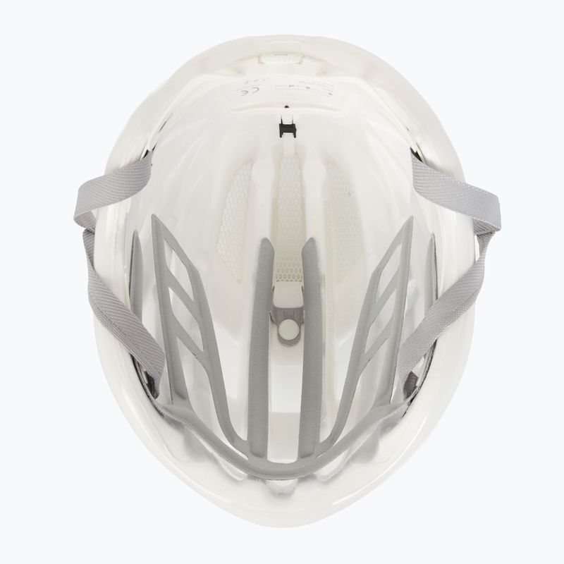 Casco da bicicletta ABUS AirBreaker bianco puro 5