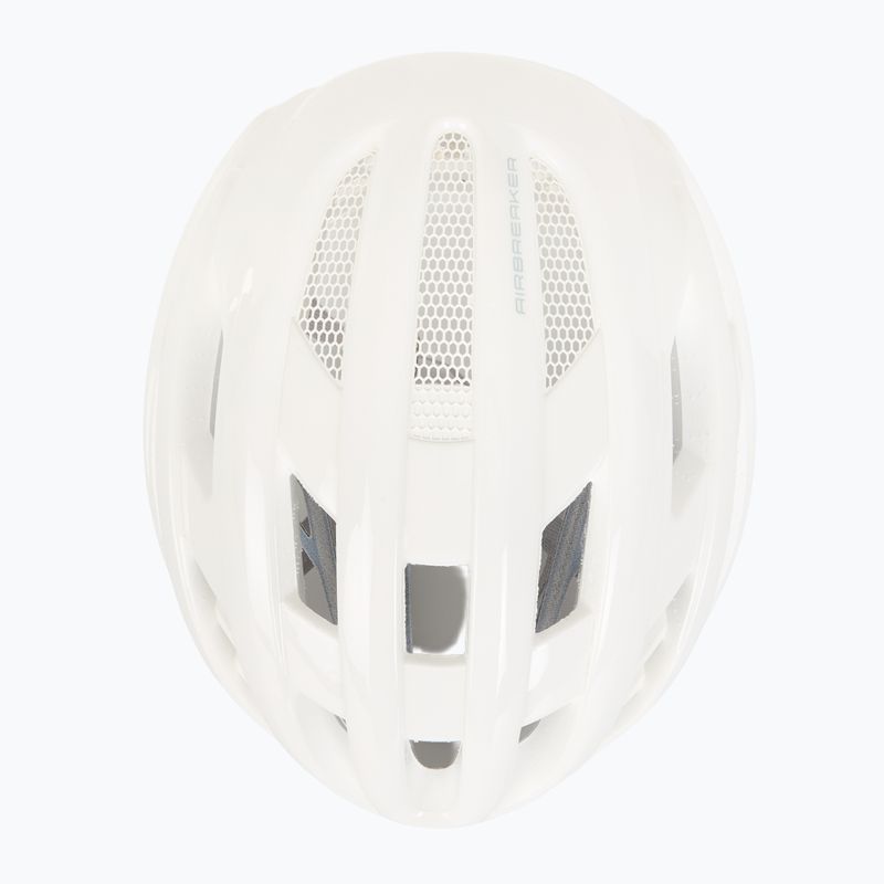 Casco da bicicletta ABUS AirBreaker bianco puro 6