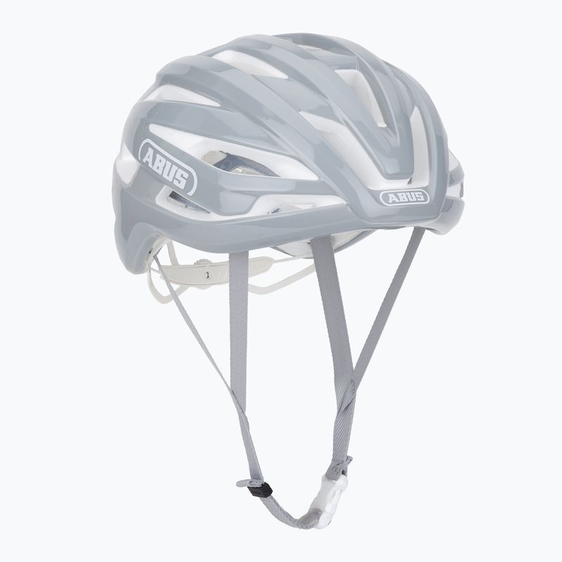 Casco da bicicletta ABUS StormChaser Ace grigio puro