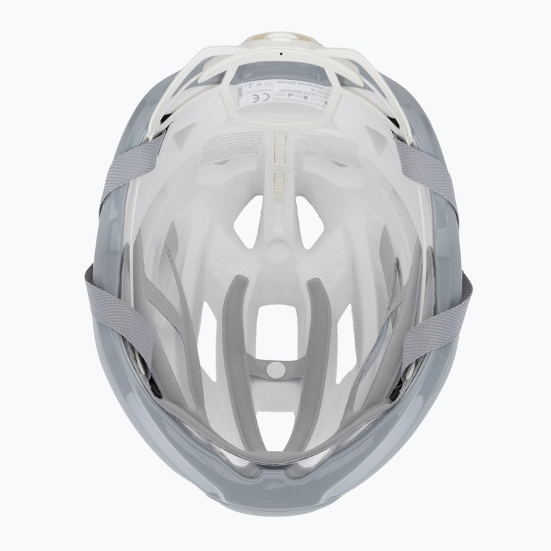 Casco da bicicletta ABUS StormChaser Ace grigio puro 5