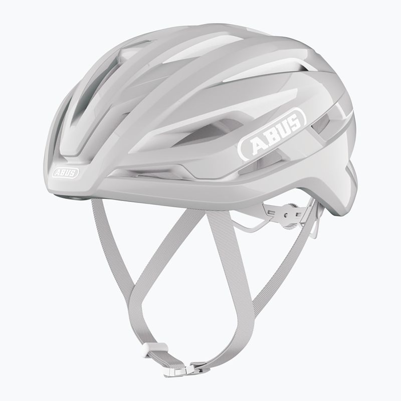 Casco da bicicletta ABUS StormChaser Ace grigio puro