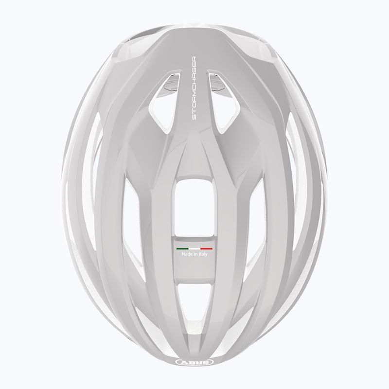 Casco da bicicletta ABUS StormChaser Ace grigio puro 6