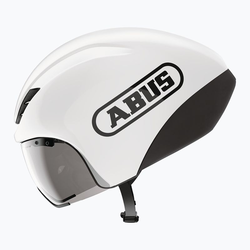 Casco da ciclismo ABUS Gamechanger TT 1.1 shiny white 3
