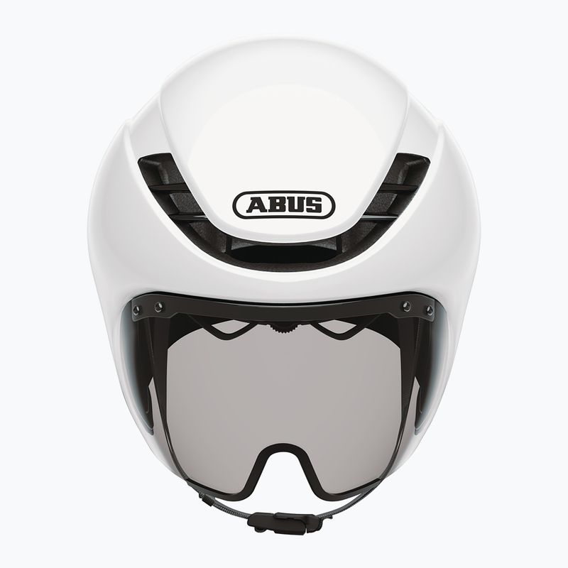 Casco da ciclismo ABUS Gamechanger TT 1.1 shiny white 4