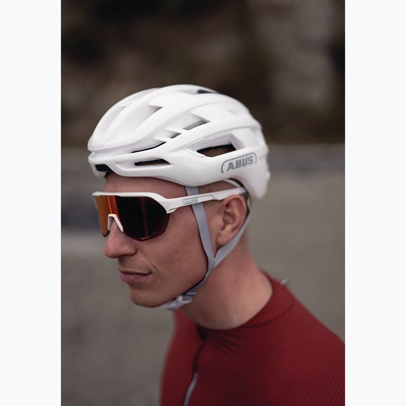 Casco da ciclismo ABUS Airbreaker 2.0 pure white 8