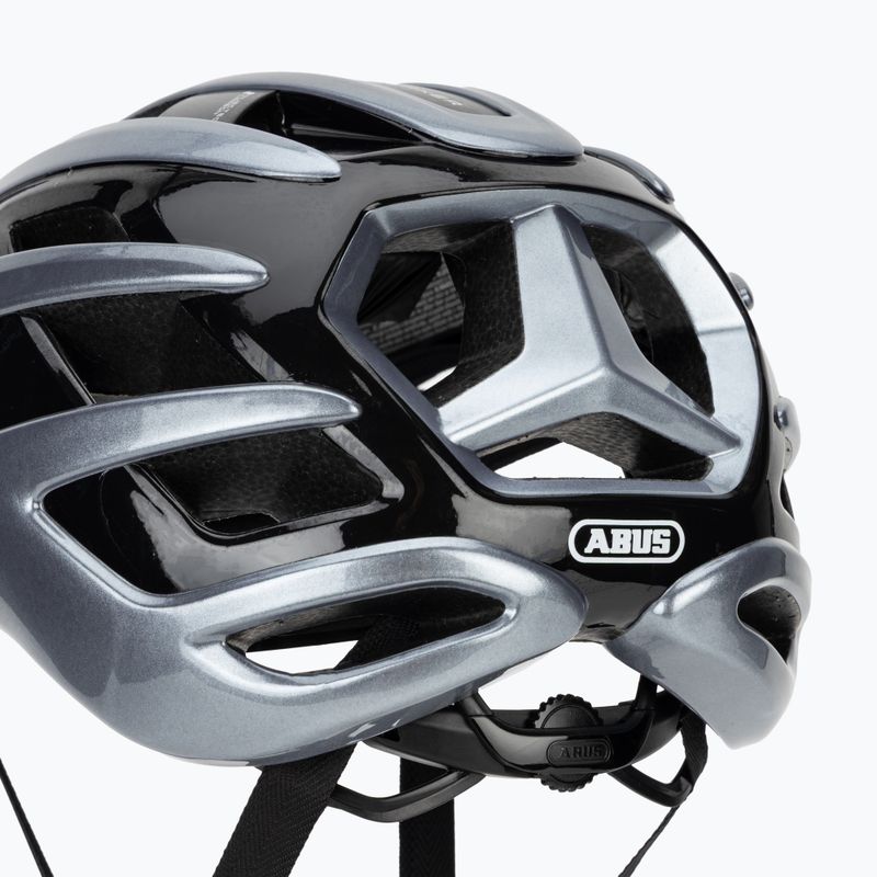 Casco da ciclismo ABUS Airbreaker 2.0 graphite silver 8
