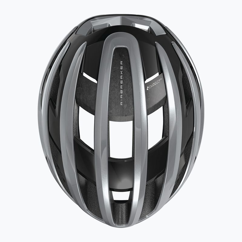 Casco da ciclismo ABUS Airbreaker 2.0 graphite silver 7