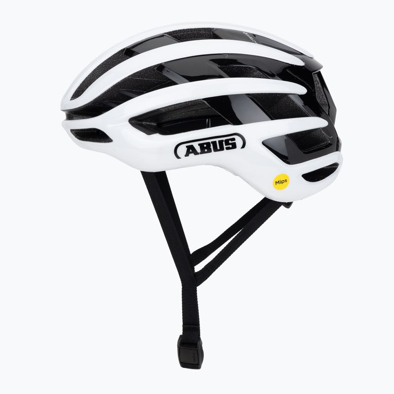 Casco da ciclismo ABUS Airbreaker 2.0 Mips shiny white 3