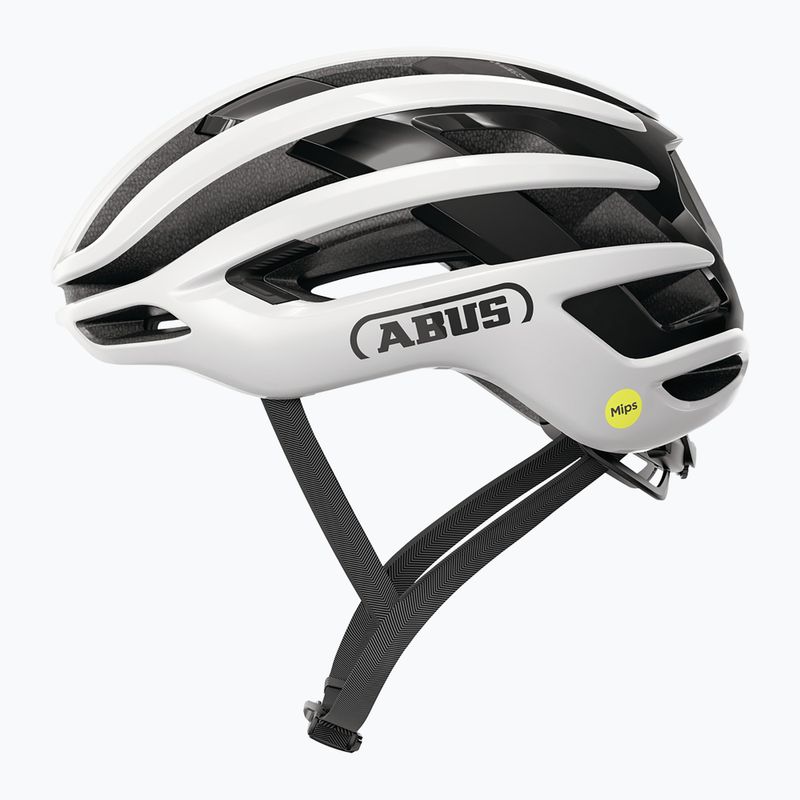 Casco da ciclismo ABUS Airbreaker 2.0 Mips shiny white 2