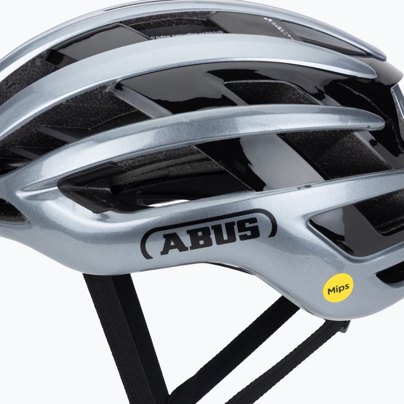 Casco da ciclismo ABUS Airbreaker 2.0 Mips graphite silver 7