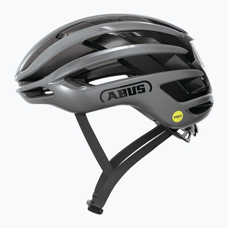Casco da ciclismo ABUS Airbreaker 2.0 Mips graphite silver 2