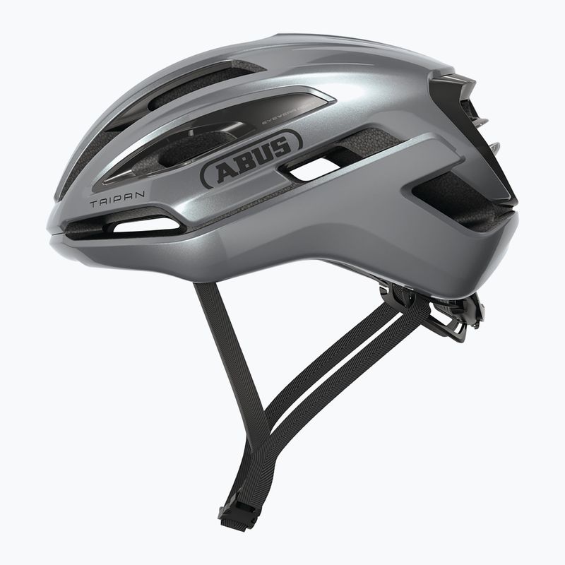 Casco da ciclismo ABUS Taipan graphite silver 2